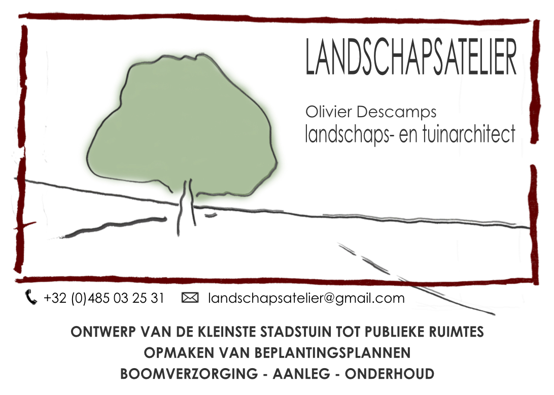 tuinaannemers Sint-Kruis Landschapsatelier  I  L'atelier du paysage