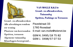 tuinaannemers Sint-Lievens-Houtem Van Molle K&J